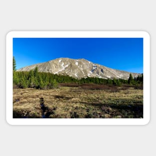 Colorado Mountains Photography Sticker